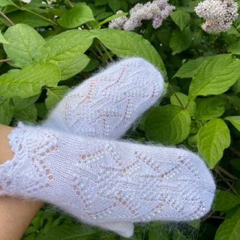 Варежки - Магазин  Эксклюзивный пуховый платок 